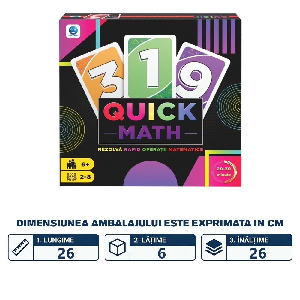 Smile Games - Joc Educativ Quick Math - Noriel - imagine 2