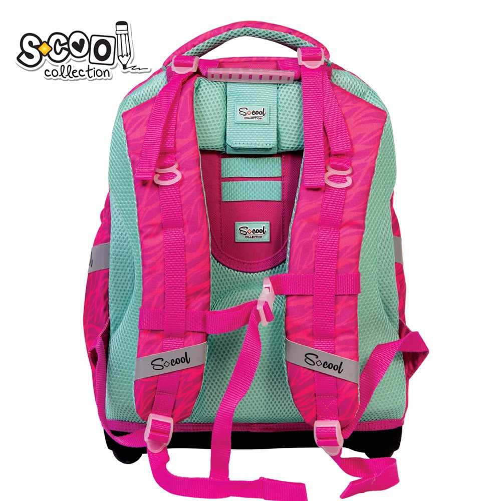 Ghiozdan anatomic, 42 cm, KITTY - S-COOL - imagine 4