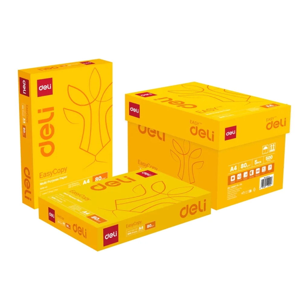 Hartie Copiator A4, 80 g, Deli Easy Copy