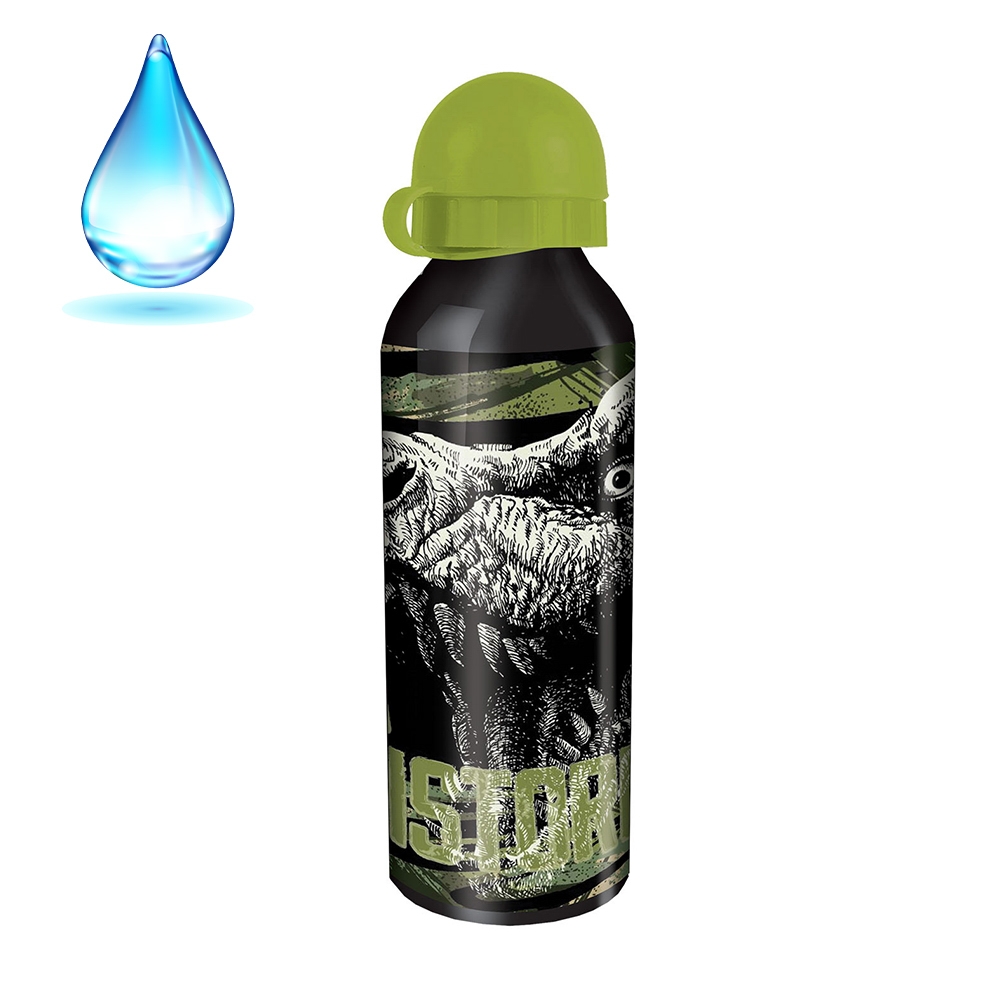 Sticla apa 500 ml, aluminiu, Dino, 6.3x21 cm - S-COOL - imagine 3