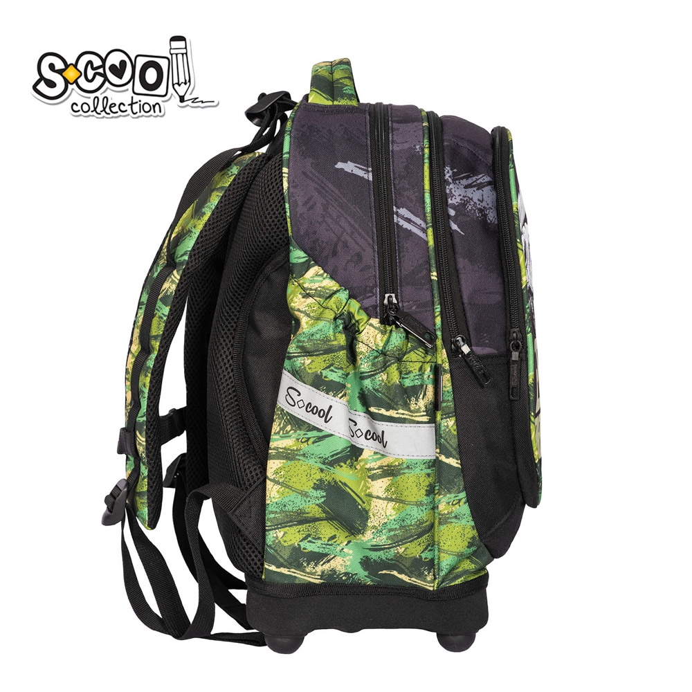 Ghiozdan anatomic, 38x39x19.5 cm, DINO - S-COOL - imagine 3