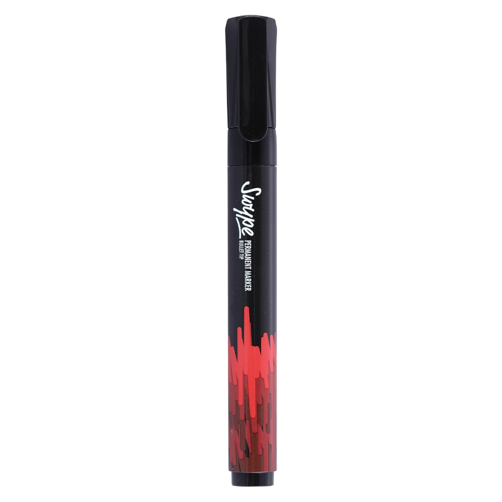 Marker permanent, Swype, rosu - LINC - imagine 3