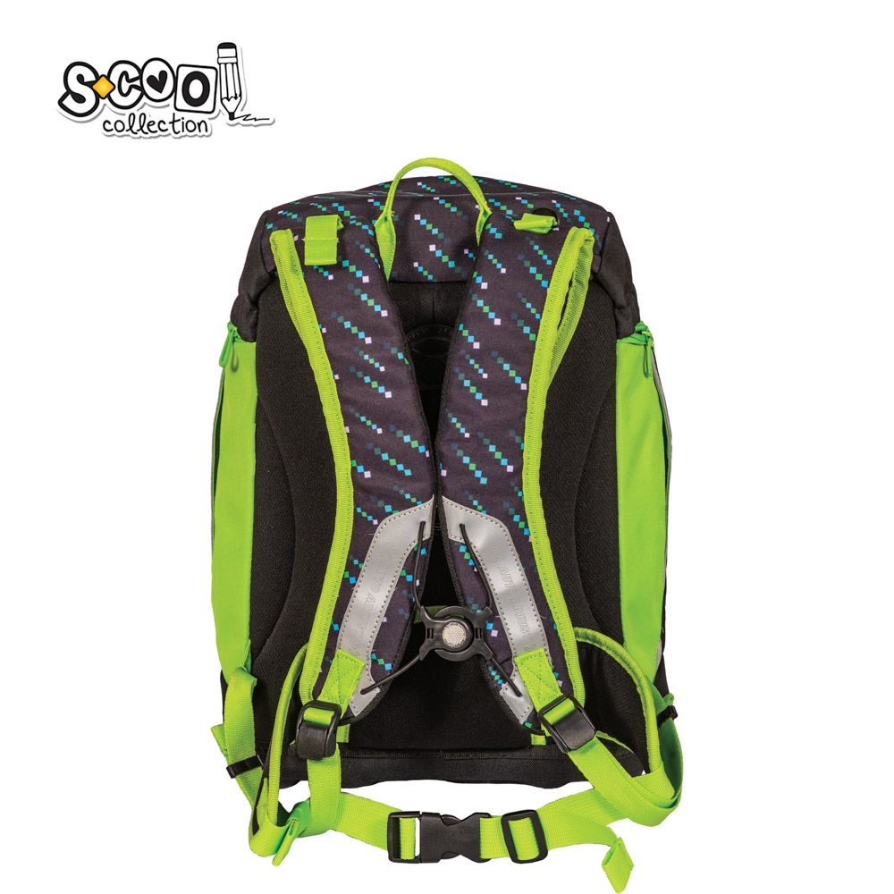 Ghiozdan anatomic, 41x28x21 cm, GAMER - S-COOL - imagine 4