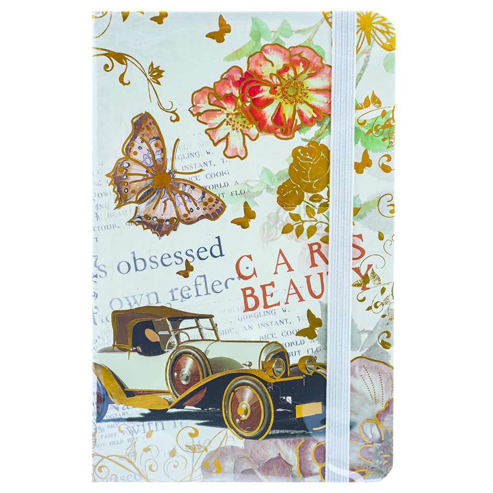 Notes A5 cu elastic, 80 file, Orase si Masini - imagine 5