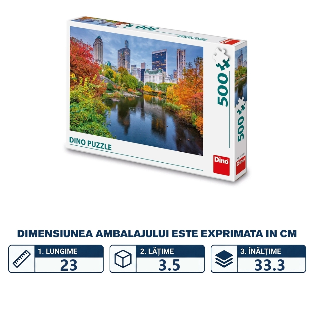 Puzzle 500 piese, Central Park - DINO TOYS - imagine 2