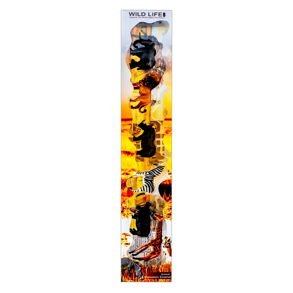 Animale salbatice, 6 buc/set