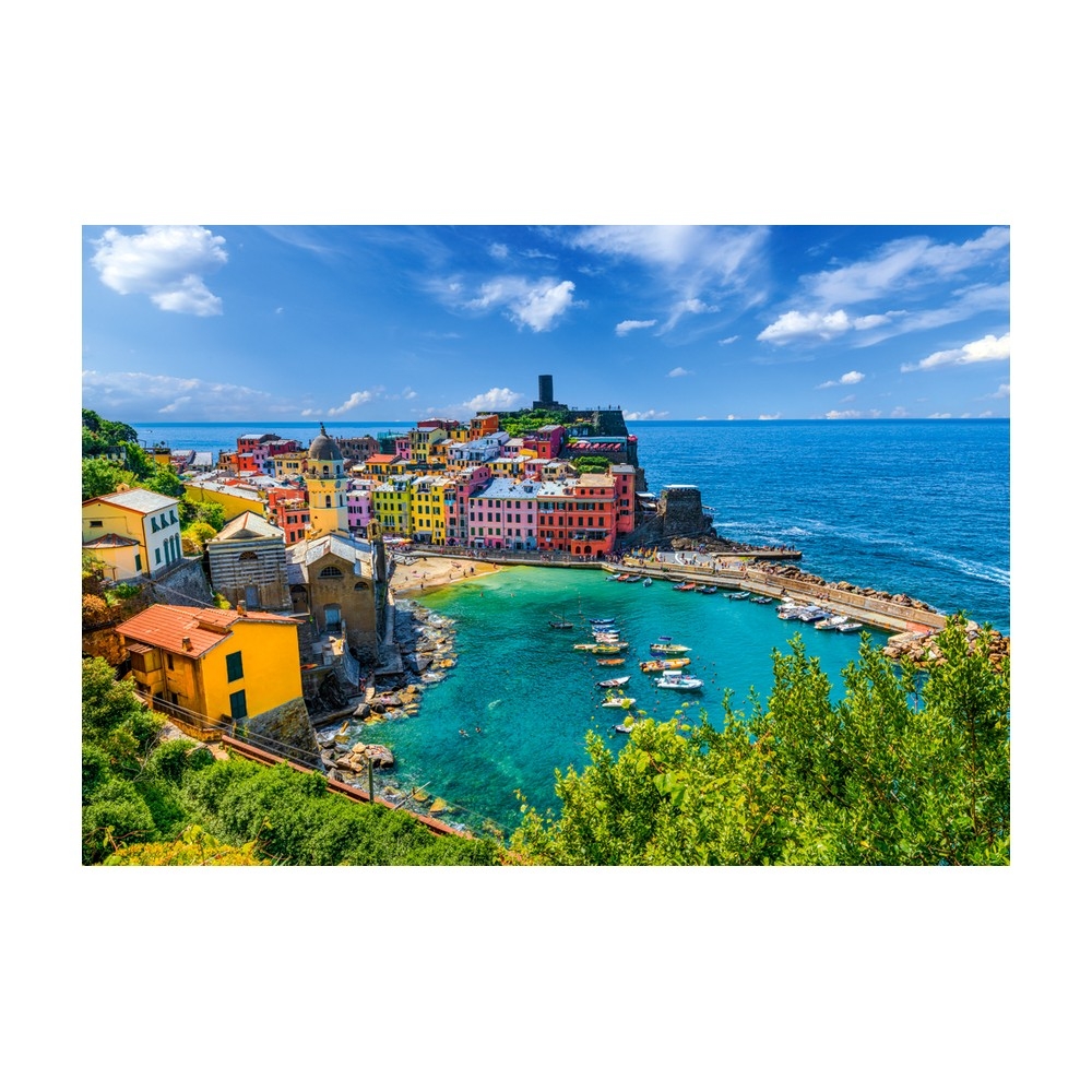 Puzzle 1000 piese, Vernazza, Italia - Castorland - imagine 3