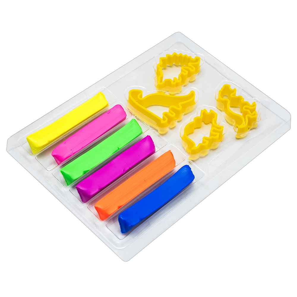 Plastilina 6 culori + forme - NEBO - imagine 5