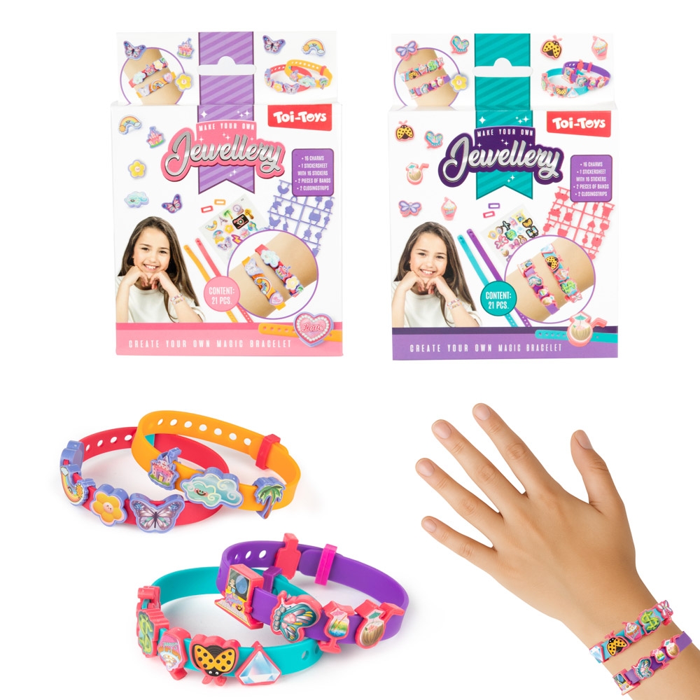 Set creativ, Bratara, 2 buc/set - Toi-Toys