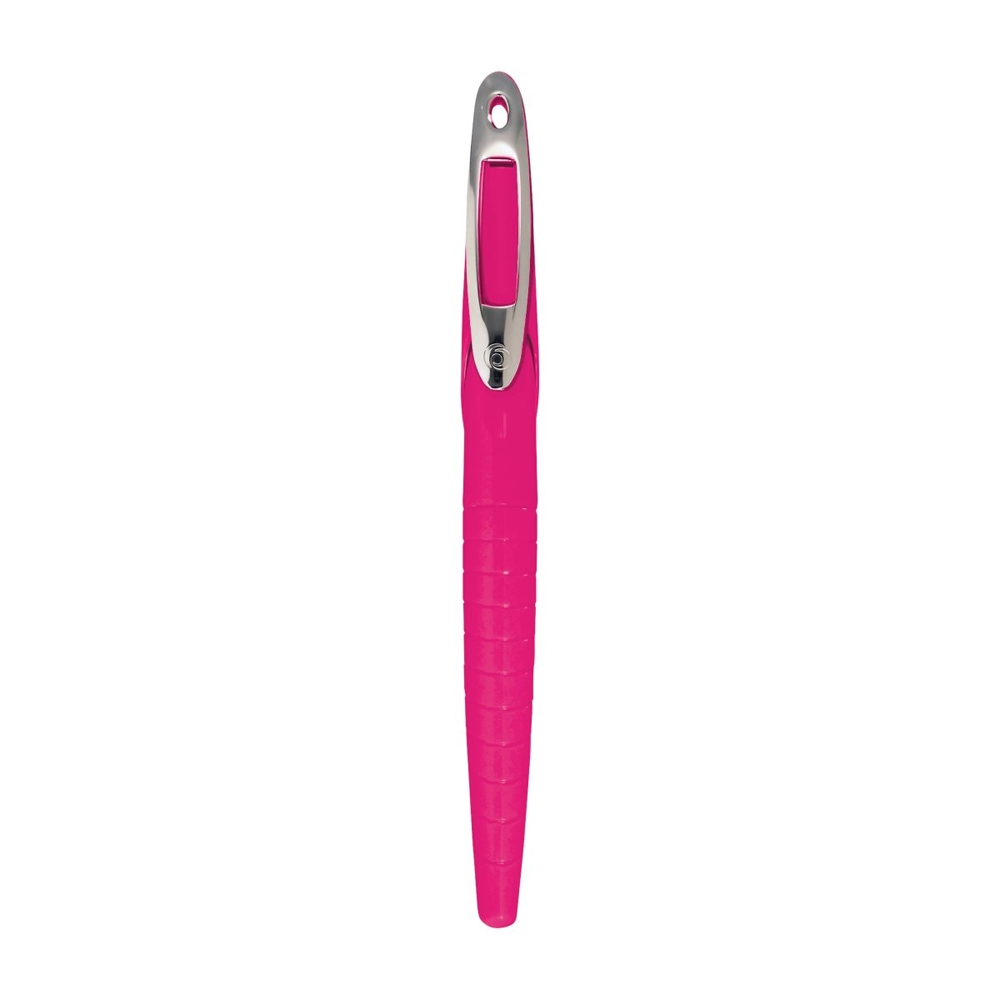 Stilou My Pen, penita L, roz/alb - blister - imagine 4