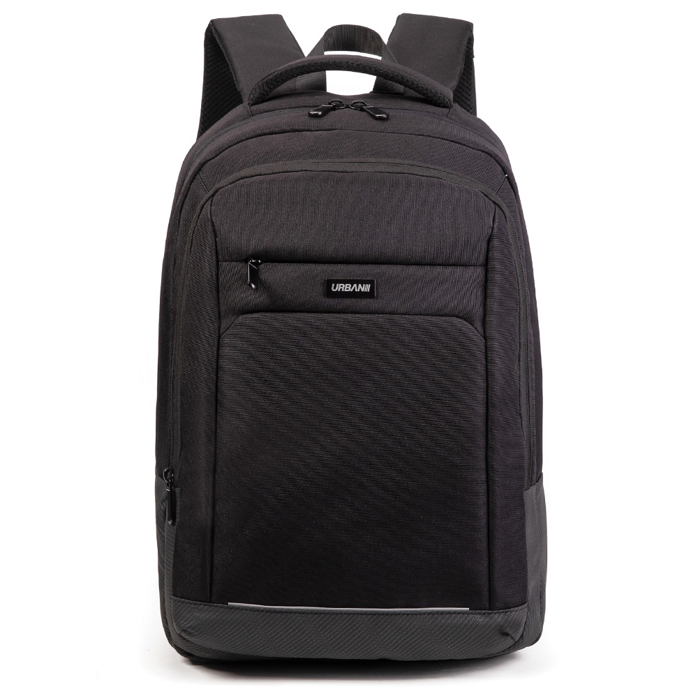 Ghiozdan compartiment laptop, URBAN BLACK, 32x19x47 cm - OFFISHOP