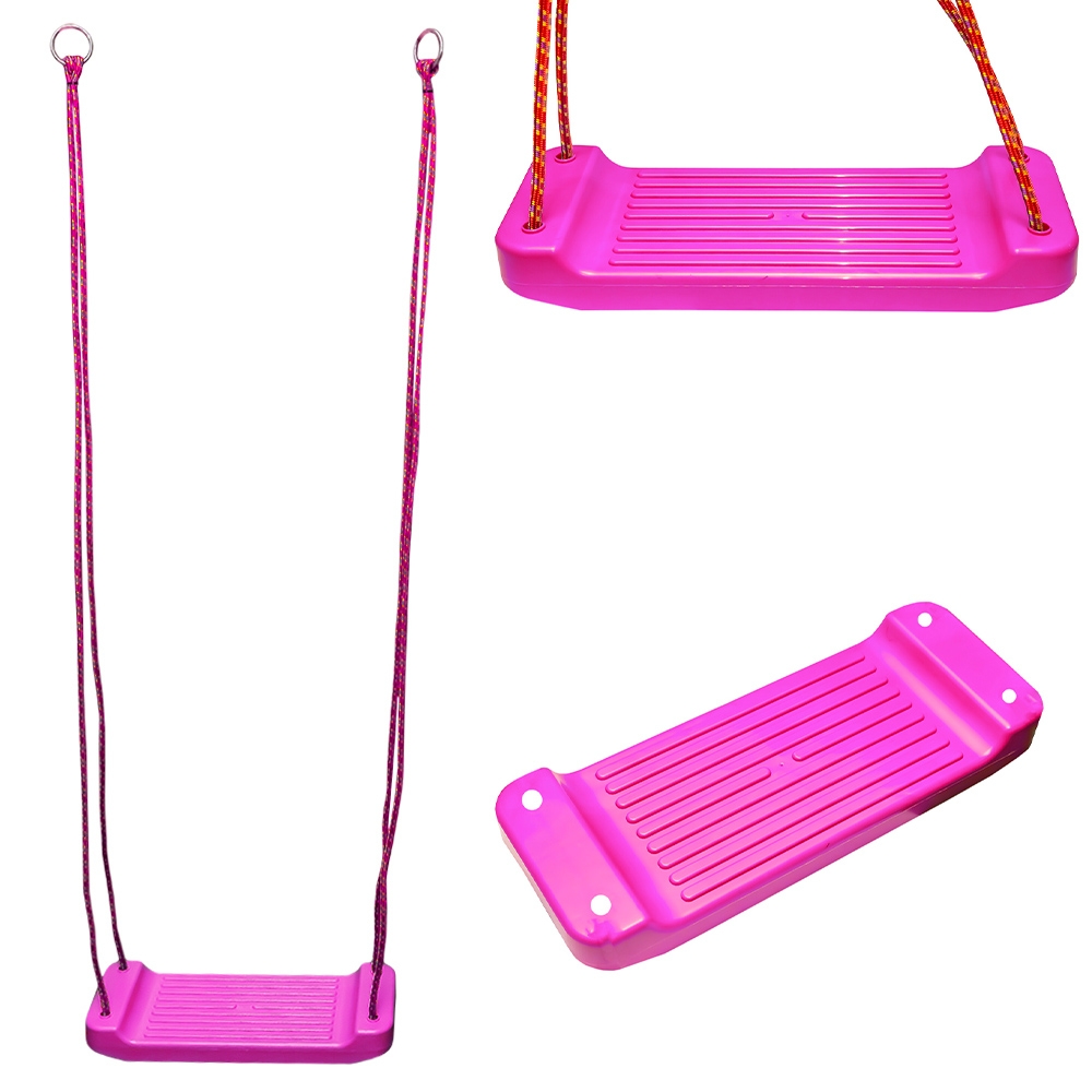 Leagan simplu, din plastic, roz - ROBENTOYS