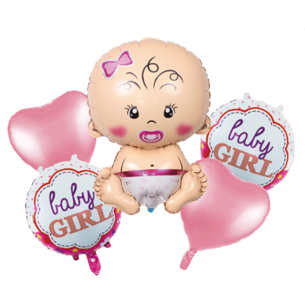 Balon, folie aluminiu, Girl - imagine 2
