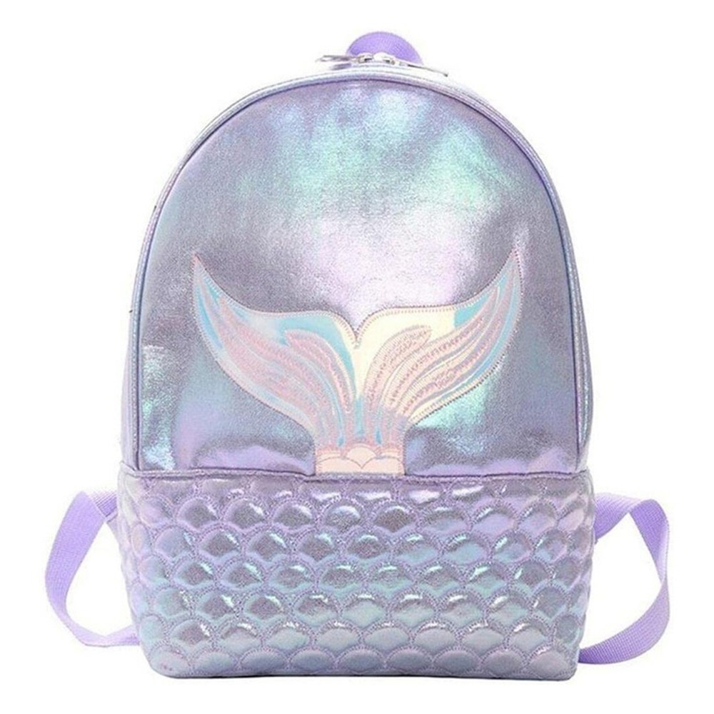 Ghiozdan gradinita Glitter, 25x32x11 cm, MERMAID - S-COOL - imagine 3