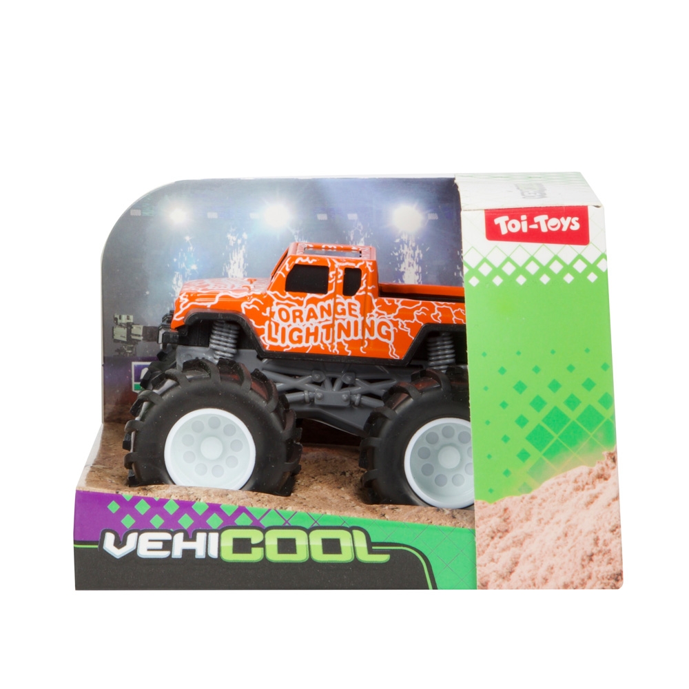 Masina Monster Truck, din metal - Toi-Toys - imagine 9