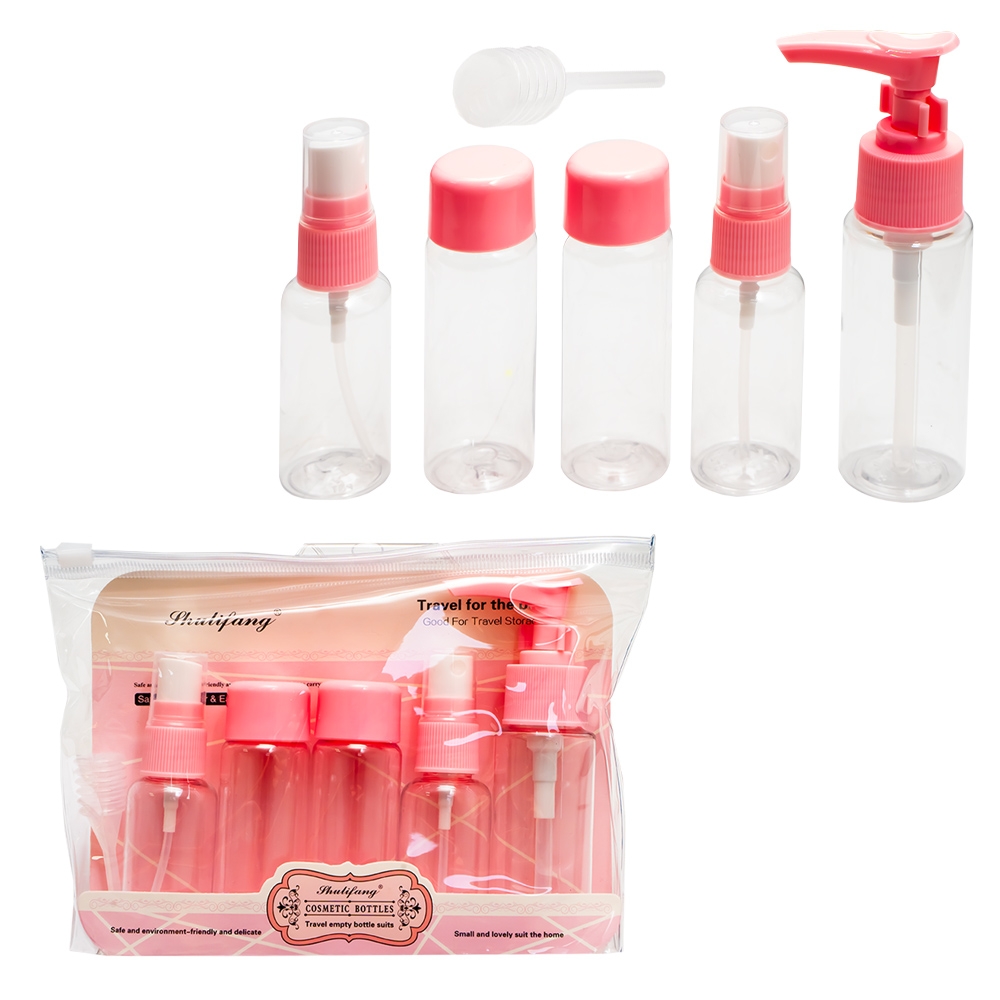 Set calatorie: recipiente din plastic, 5 buc/set