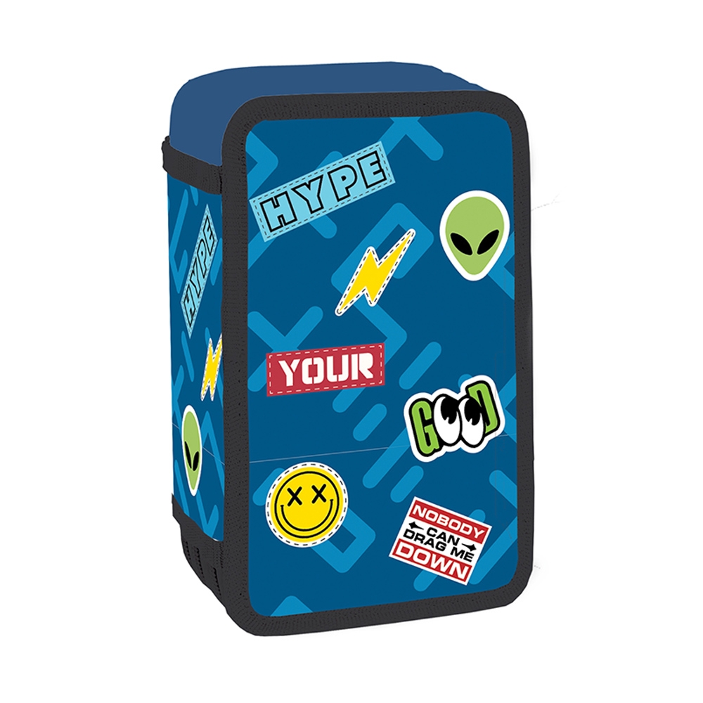 Penar echipat, 3 fermoare, Sticker - S-COOL - imagine 3
