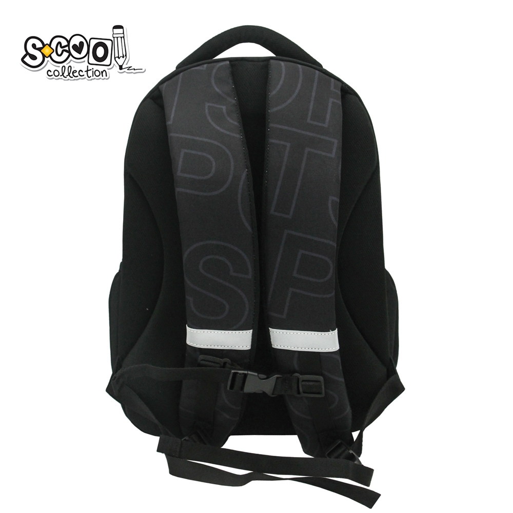 Ghiozdan ergonomic, compartiment laptop, 42x31x16 cm, SPORTS - S-COOL - imagine 4