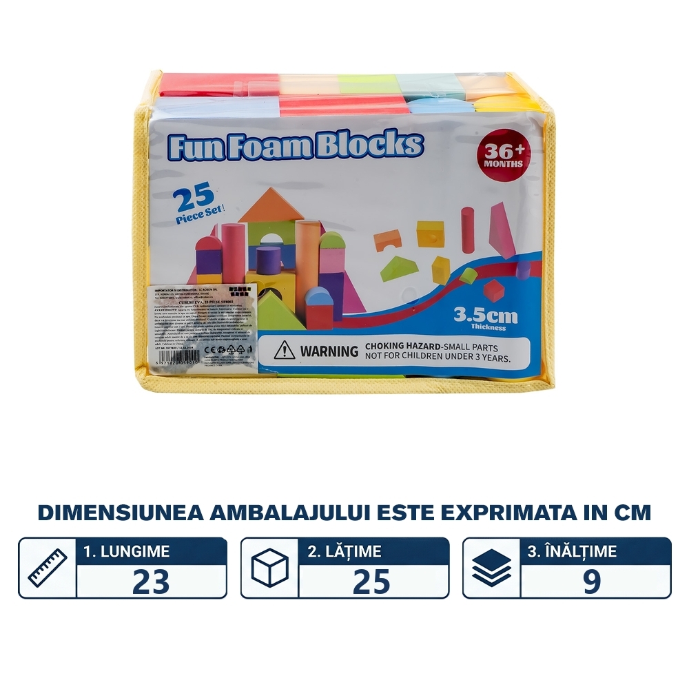Cuburi EVA, 25 piese - imagine 2