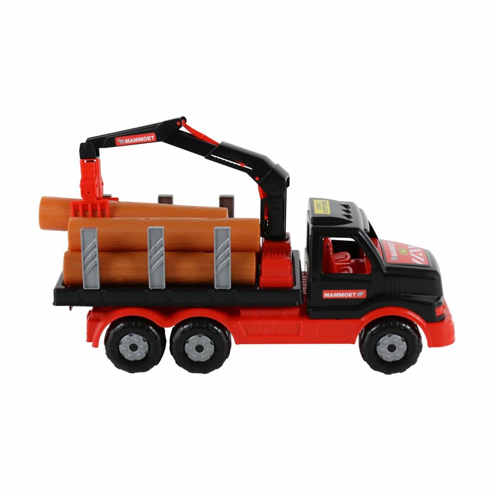 Camion cu lemne - Mammoet, 47x16x26 cm, Polesie - imagine 2