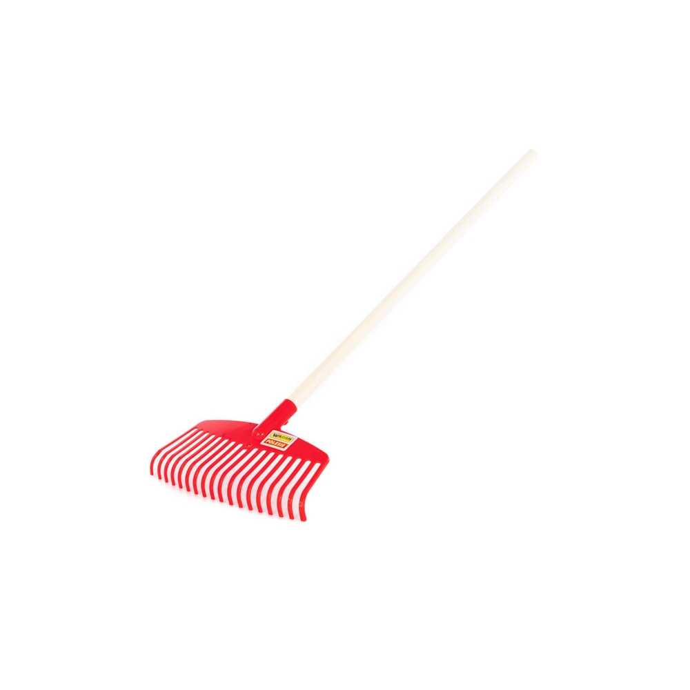 Grebla plastic cu maner din lemn, 78x27x4 cm, Wader - imagine 4