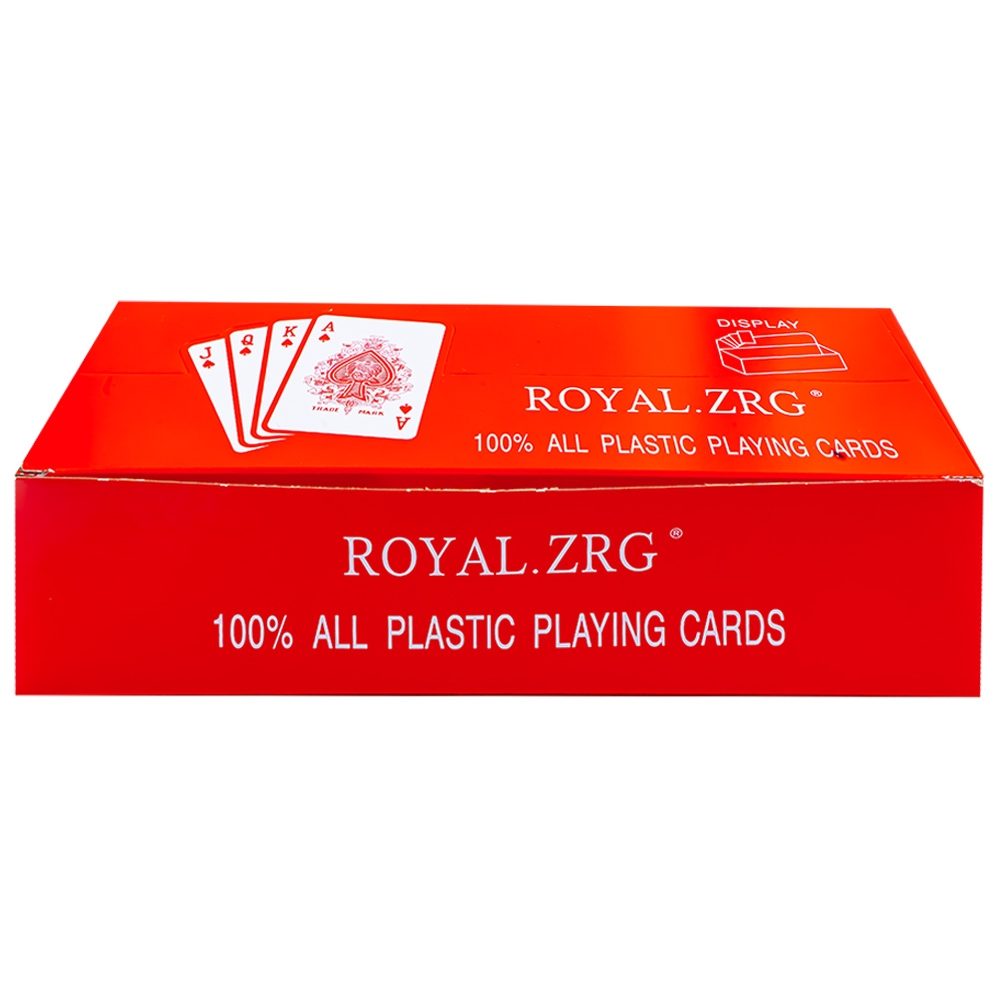 Carti de joc, din plastic, Royal - 2 set/cutie - imagine 4