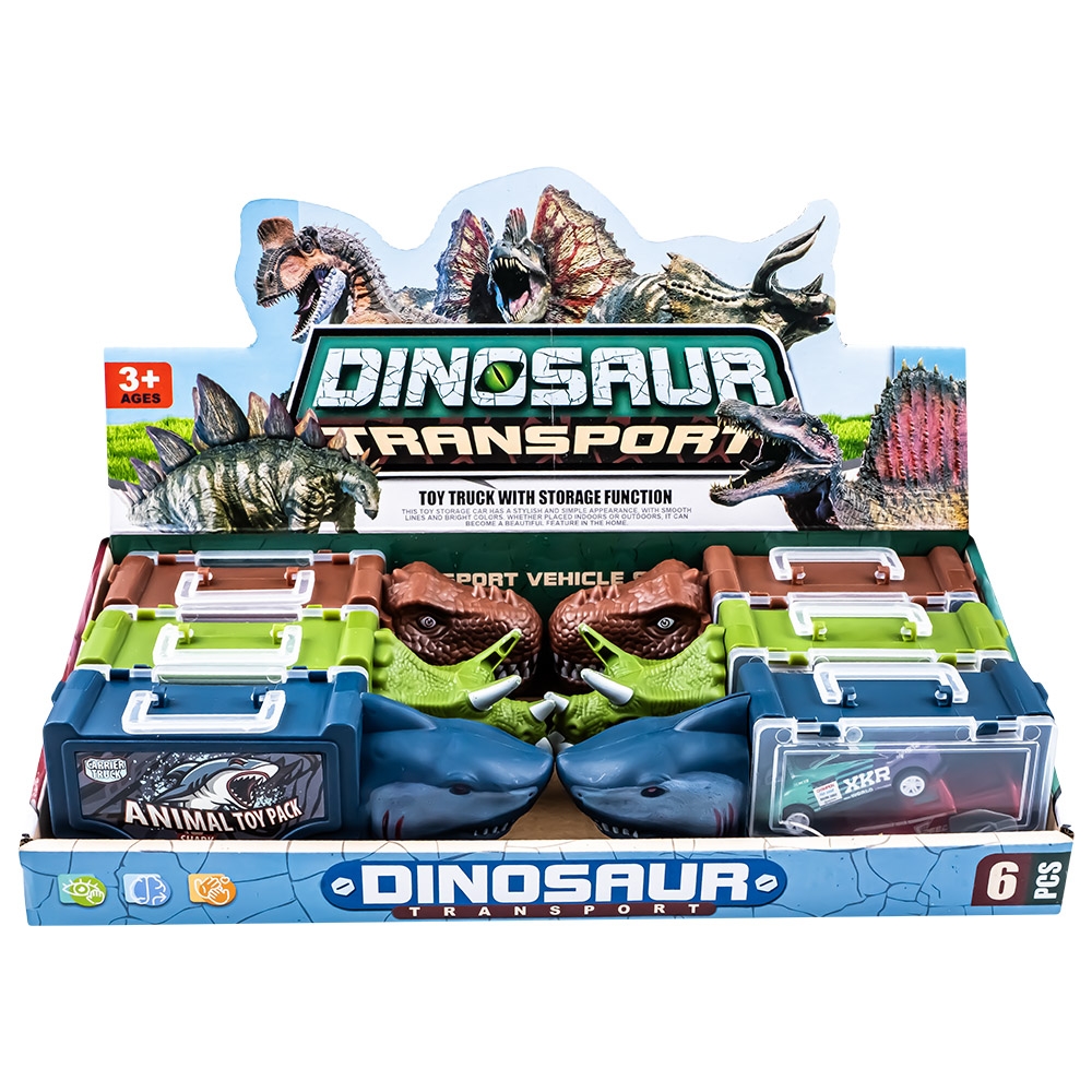 Camion-dinozaur + 2 masinute - imagine 4