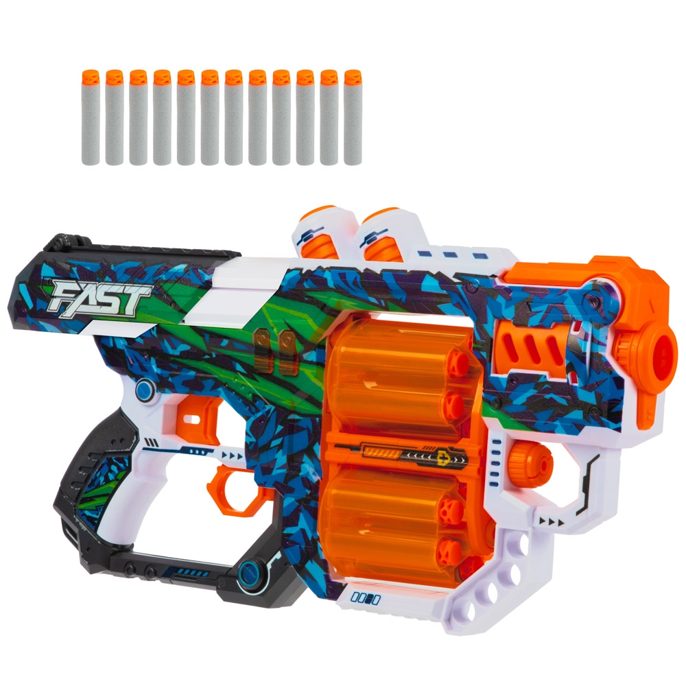 Pistol cu 12 sageti, Foam Strikex - Toi-Toys - imagine 4