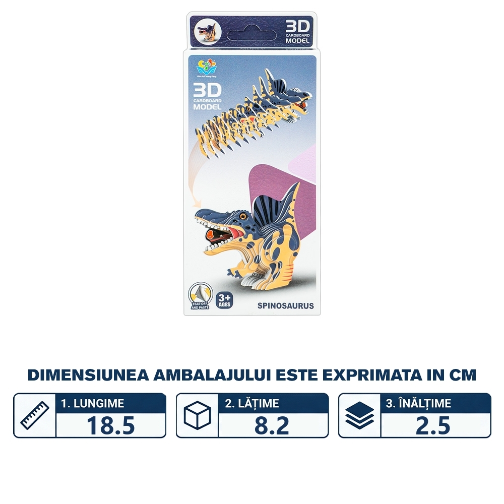Puzzle 3D, Dinozaur - imagine 2