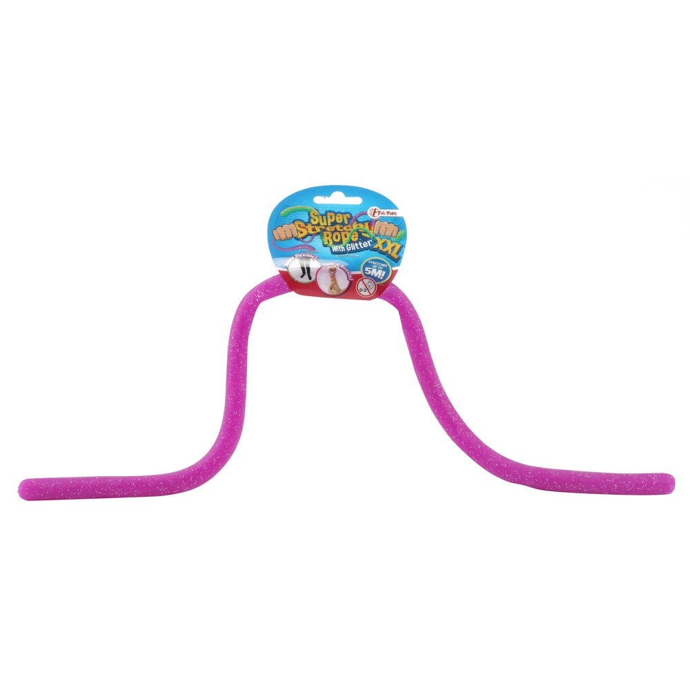 Coarda elastica glitter, super stretchy, 50 cm - Toi-Toys - imagine 9