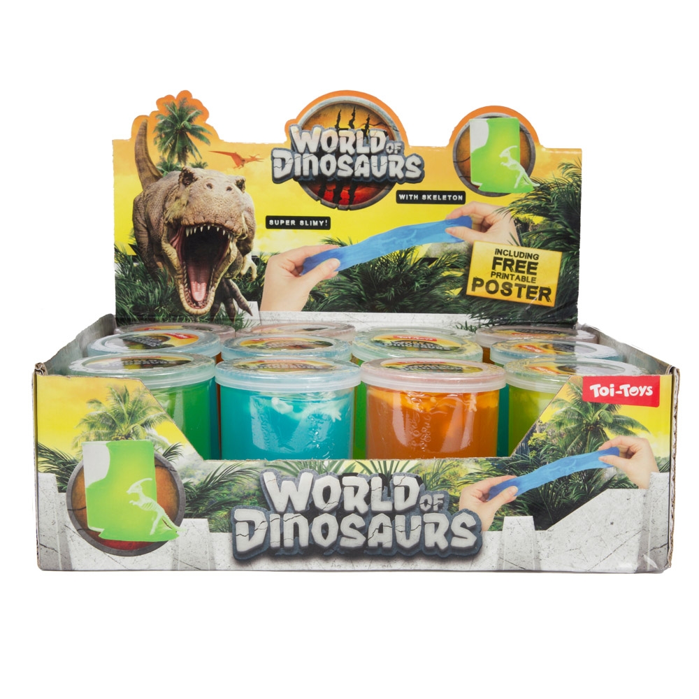 Slime cu schelet de dinozaur - Toi-Toys - imagine 3