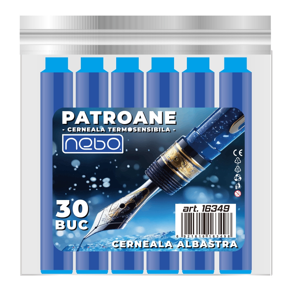 Patroane cerneala termosensibila, 30buc/set - NEBO - imagine 3
