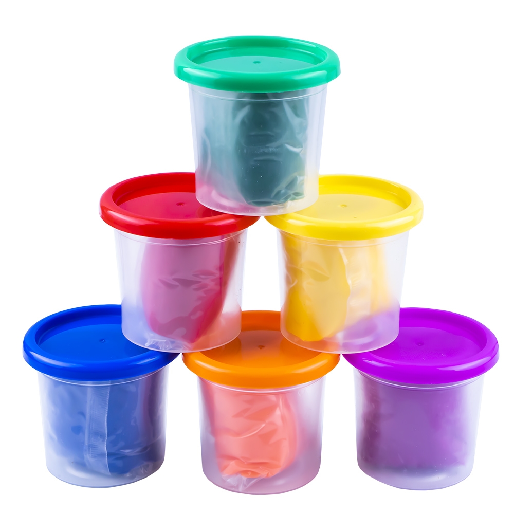 Plastilina modelaj, 6 culori, 100 g - NEBO - imagine 11