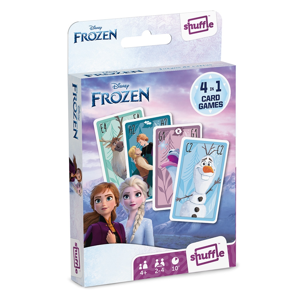 Joc 4 in 1 Frozen 2, Shuffle Fun - imagine 4