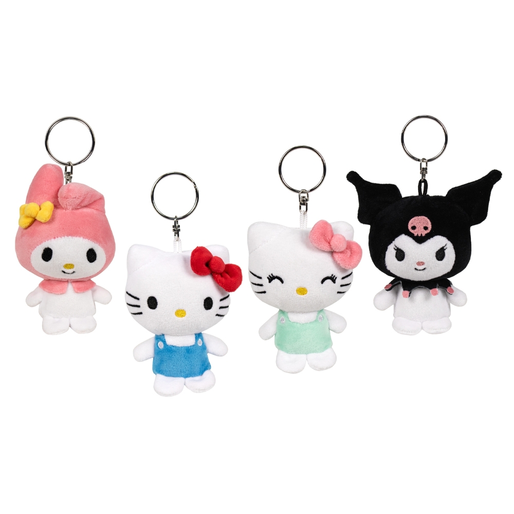 Hello Kitty, breloc de plus, 10 cm, diverse personaje - Blackfire