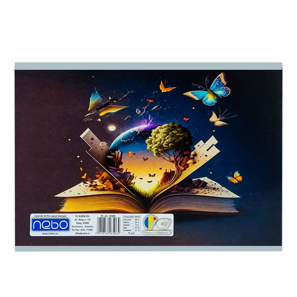 Caiet biologie A4, 24 file - NEBO - imagine 4