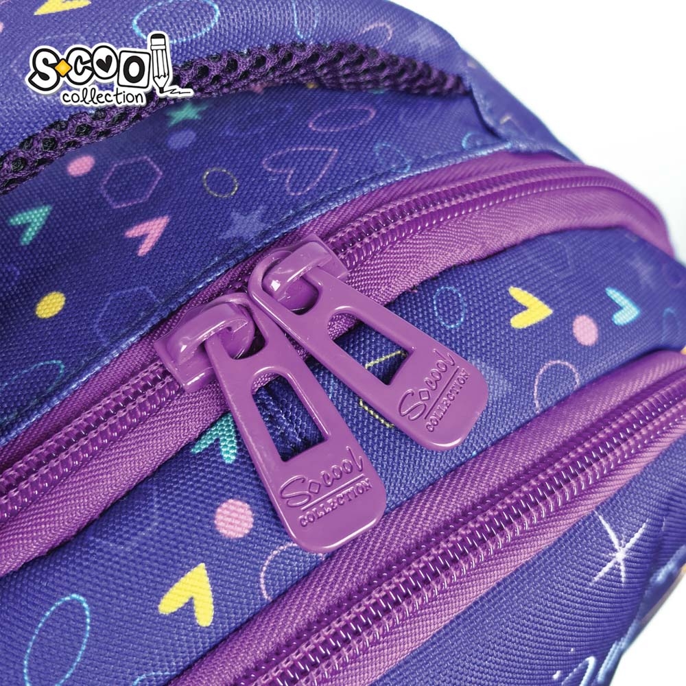 Ghiozdan ergonomic, 40x29x14 cm, MAGICAL UNICORN - S-COOL - imagine 6