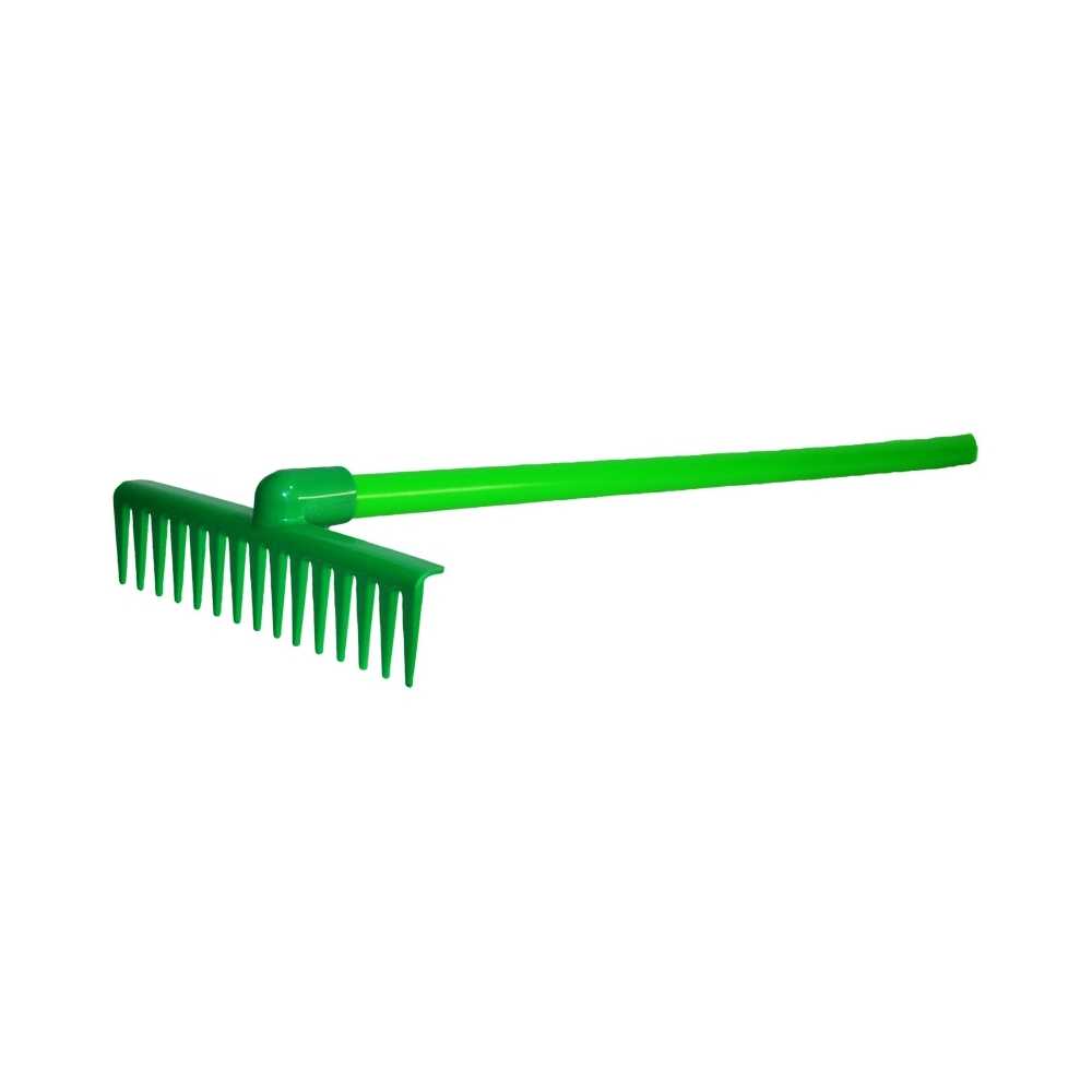 Grebla din plastic, 61 cm, verde - ROBENTOYS