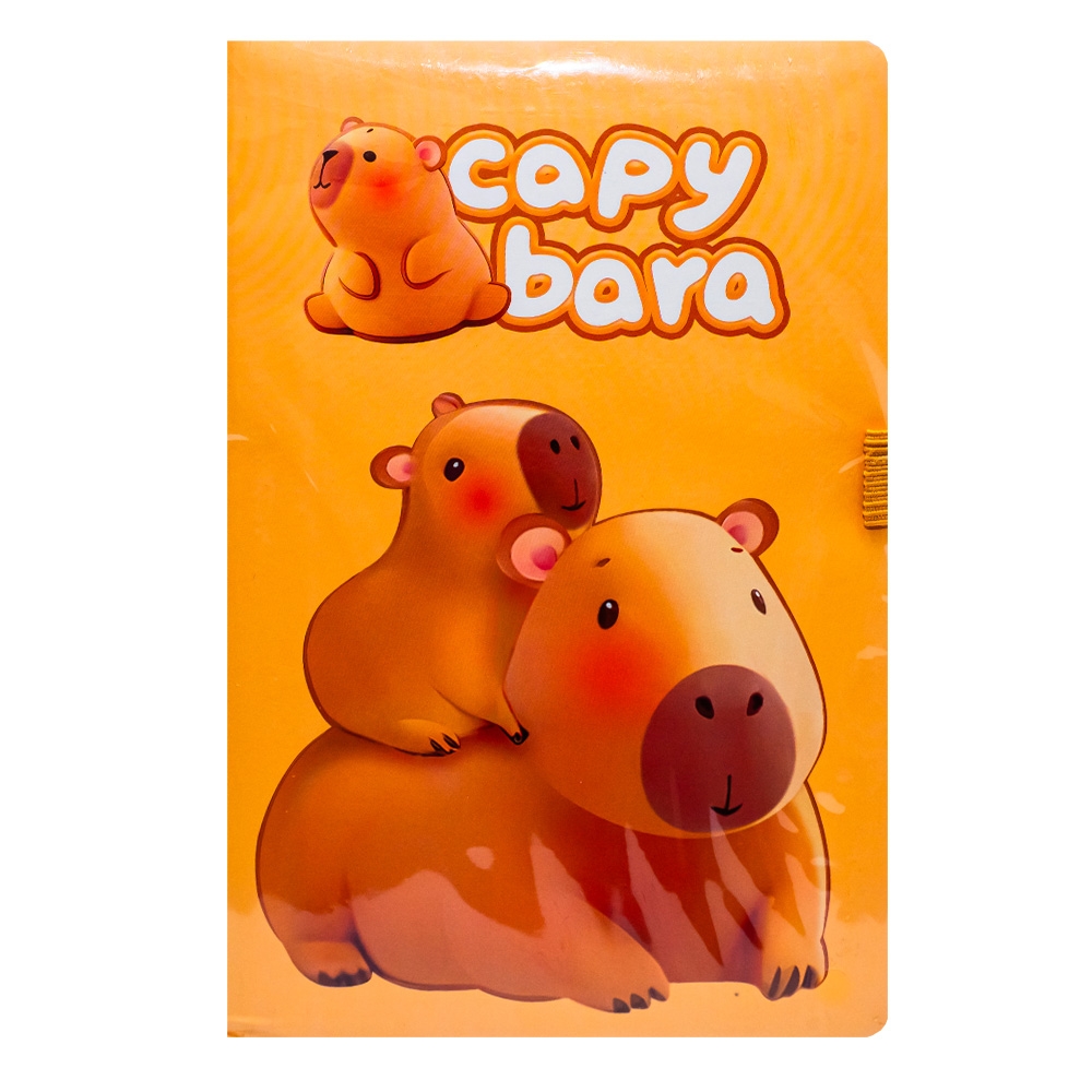Notes A5, 80 file, Capybara - imagine 2