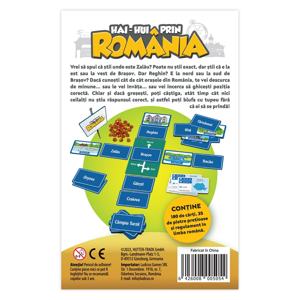 Joc educativ, Hai Hui prin Romania - HUCH - imagine 4