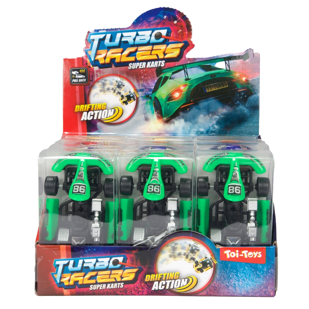Kart cu frictiune, Turbo Racers - Toi-Toys - imagine 2