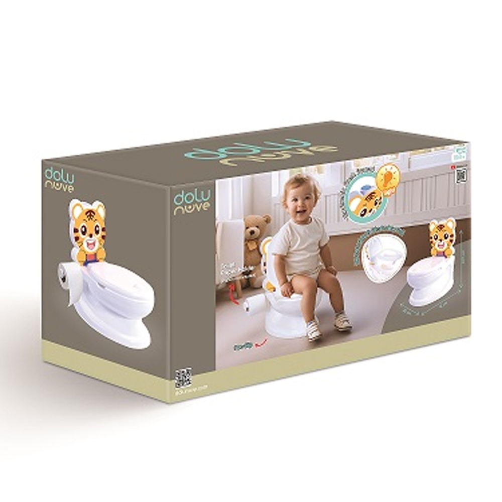 Olita tip WC, cu sunet, Tigru, 28x39x38cm - DOLU - imagine 3