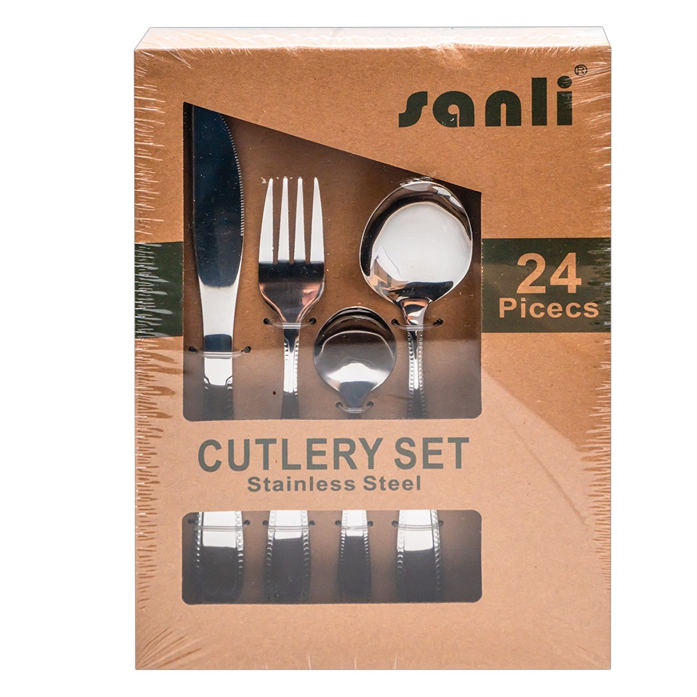 Tacamuri din metal, 24 buc/set - imagine 5