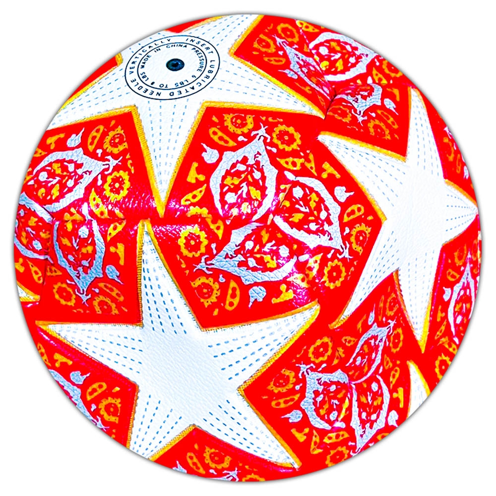 Minge fotbal PU, nr. 5, color, 400g - imagine 8