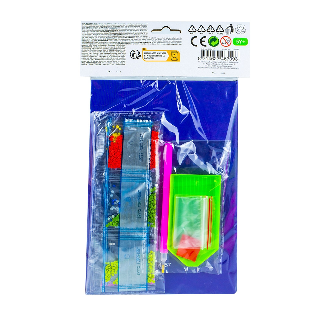 Set creatie cu diamante - Jurnal, 14.5x20.5 cm - Toi-Toys - imagine 8