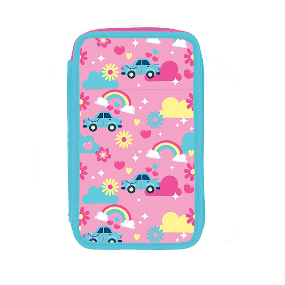 Penar Echipat, 2 Fermoare, 29 Piese, Happy Rainbow - S-Cool - imagine 4