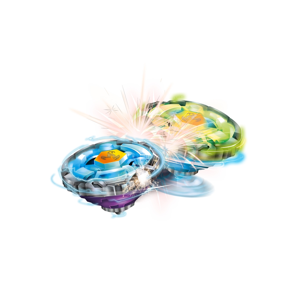 Titirez din metal, cu lansator - Toi-Toys - imagine 4