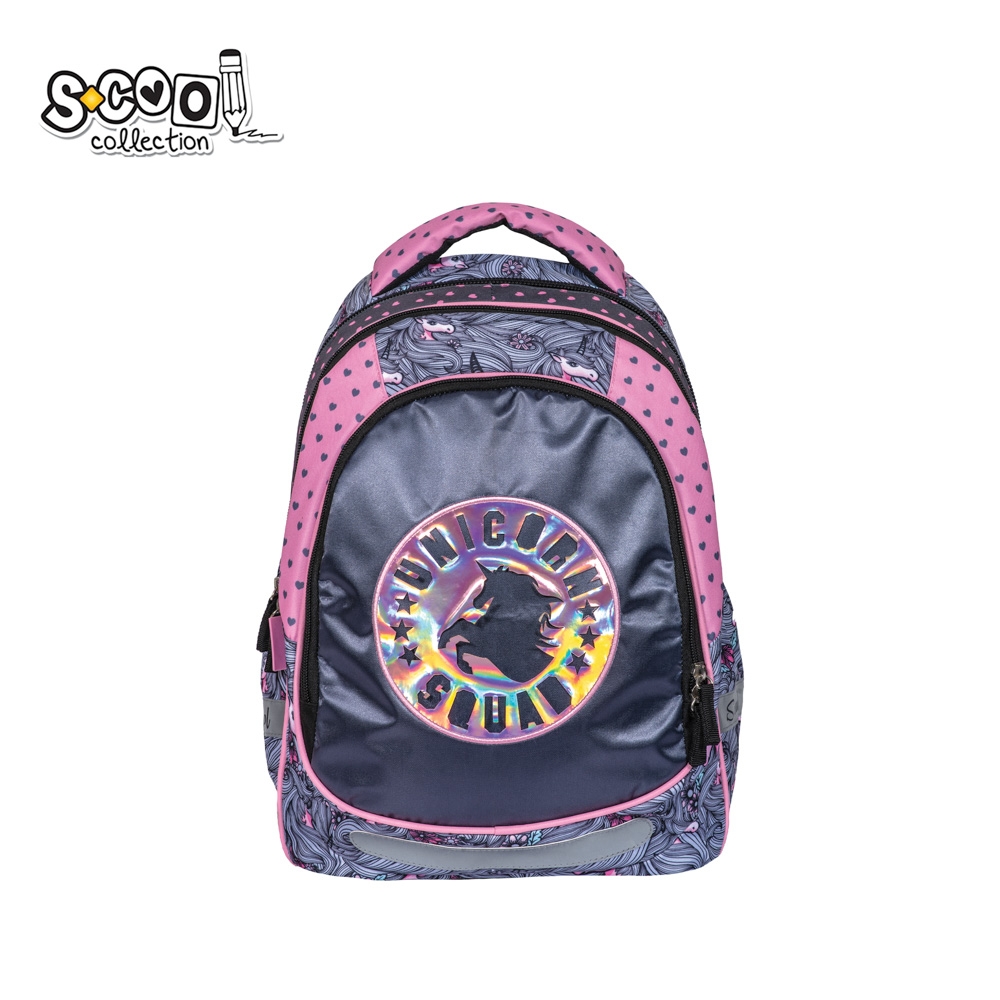 Ghiozdan anatomic light, 41x28x21 cm, UNICORN - S-COOL