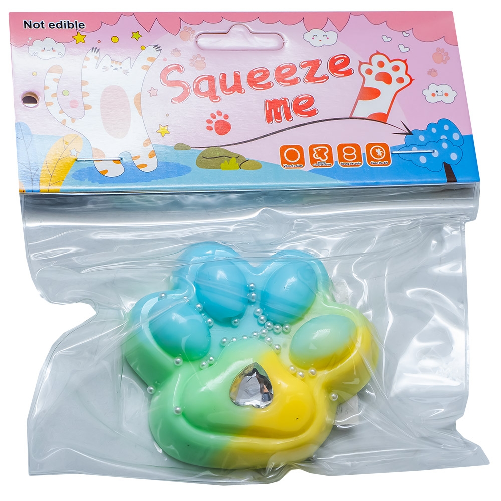 Figurina Squeezy, Labuta, multicolora, 55g - imagine 3