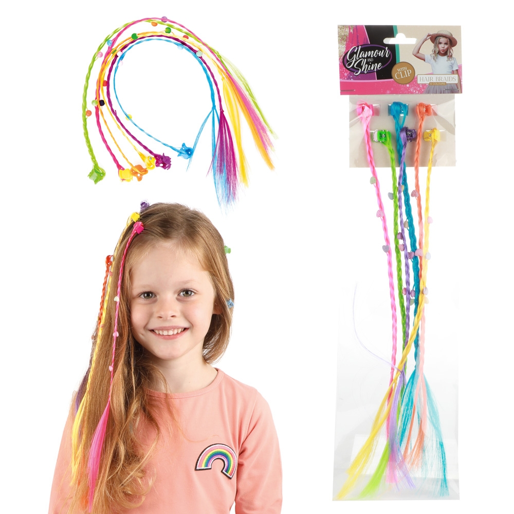 Suvite cu clema, inimioara, 6 buc/set - Toi-Toys